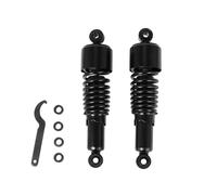 HFMXZHI Sospensione Ammortizzatore per Harley per Touring per Electra Glide Classic EFI FLHTCI 1996-2006 FLHTC 1984-2010 2011 2012 2013 Ammortizzatore Posteriore Regolabile Sospensione Moto(Black)