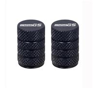 HFMXZHI Tappi valvola Moto Moto CNC Valvola della Gomma Porta Aria Stelo Tappi di Copertura Accessori CNC per BMW R 1250 GS R1250GS GSA LC ADV Avventura(Black)