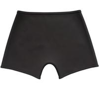 Hfnnhl Pantaloncini boxer da donna in silicone impermeabile, slip da bagno, pantaloncini elastici, biancheria intima a prova di perdite (Color : Black, Size : one size)