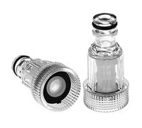 HFRSE 10 Pezzi 3/4" Filettatura Rubinetto Connettore Rapido Auto Lavatrice Filtro Acqua Idropulitrice Tubo da Giardino Adattatore Tubo