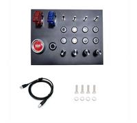 HFSAZJ Sim Racing, scatola di controllo centrale con morsetto regolabile e manopola girevole, ruota simulatore e cambio per ruota SIM e ruota da corsa (scatola di controllo, 1 set)