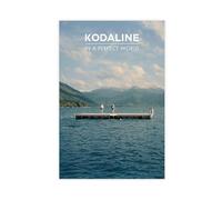 HFSEZP Kodaline - Poster su tela, motivo: In A Perfect World, decorazione per camera da letto, ufficio, camera da letto, regalo, 60 x 90 cm