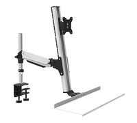 HFTEK® FY11WS Workfit Workstation Sit & Stand Supporto per Monitor Desk Mount Bracket Supporto da scrivania 13-27 Pollici con VESA 75/100 (FY11WS)