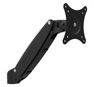 HFTEK - Supporto per monitor - Braccio monitor da 15 a 27 pollici - Portata fino a 8 kg - Nero (HF11MB)
