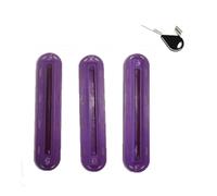 HFWRDVJCM 3 Pezzi/Set Accessori Professionali for tavola da Surf Scatola for Pinne tavola da Surf Coda timone Fessura Pinna da Surf(Purple)