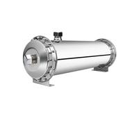 HFWRDVJCM 3000L/h Filtro Acqua in Acciaio Inox 304 PVDF Depuratore di Acqua di Ultrafiltrazione con Cartuccia Lavabile Bevanda Diretta Filtro da Cucina(2000L)