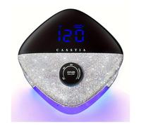 HFWRDVJCM Lampada UV Ricaricabile for Unghie, Casstia 54W Luce for Unghie LED UV Senza Fili, Lampada for Unghie UV in Gel Asciugatrice for Unghie a Bassa Temperatura, MOD Diamante