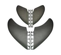 HFWRDVJCM Nuove Pinne da Surf a Nido d'Ape in Fibra di Carbonio, Set da 4 Pezzi | Alta Resistenza e leggerezza | for shortboard/Longboard.