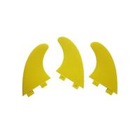 HFWRDVJCM Pinne da Surf G5 Pinne FCS Pinne M Tri Fins Pinna da Surf in plastica for shortboard Thruster Set di 3 Pinne in Nylon Surf(Violet/紫罗兰)