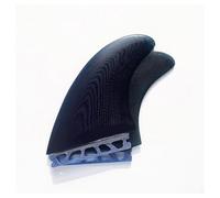 HFWRDVJCM Pinne for tavola da Surf in Fibra di Vetro, Linguetta Singola, GFK, Doppia Linguetta II, Pinne Completamente in Fibra di Vetro for Il Surf, 2 Pezzi/Set(Single Tab)