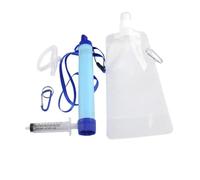 HFWRDVJCM Purificatore d'Acqua for Esterni, Filtro for Acqua Potabile, Attrezzatura for la purificazione dell'Acqua Portatile, Pronto Soccorso, Picnic, Sopravvivenza di Emergenza