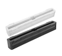 HFWRDVJCM Scatola for Pinne da Surf da 8 Pollici Scatola for Pinne da Surf Leggera da 8 Pollici Scatola for Pinne da Wakeboard in PVC Scatola for Pinne con timone a Coda Grande(White)