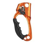 HFYSGVO Accessori for Attrezzatura di Discesa, bloccante Manuale for Arrampicata su Roccia all'aperto(Left-Orange)