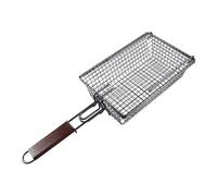 HFYSGVO Cestello for griglia in Acciaio Inox Antiaderente for Barbecue, Tappetino in Rete for Carne, Verdure, bistecche, Picnic, Feste, Strumento Resistente al Calore