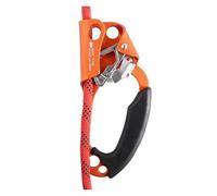 HFYSGVO Dispositivo di risalita for Arrampicata su Roccia all'aperto, Maniglia for Alpinista, Corda Sinistra/Destra, Strumenti(Right Orange)