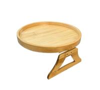 HFYSGVO Tavolino con Vassoio for bracciolo del Divano Clip in bambù