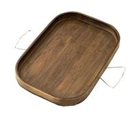 HFYSGVO Vassoio portaoggetti Multiuso for Divano, corrimano, Telecomando Speciale for Snack e Bevande(A(30cm))