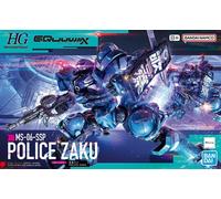 [HG] 1/144 Military and Police Zaku Mobile Suit GQuuuuuX Zeke Axe Plastic Model