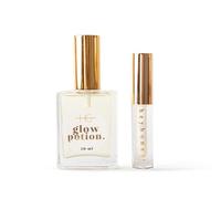 HG AESTHETICS Hydrating Glow Duo │ Olio secco multiuso Glow Potion (50 ml) + siero nutriente per labbra HeyHoney (10 ml) │ Cura per infuso di miele per viso, corpo, capelli e labbra