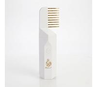 HG Aesthetics Pettine bakhoor e bruciatore di incenso elettrico - Diffusore di aromi per capelli portatile - ricaricabile tramite USB - Per capelli e interni - Senza fumo e sicuro - Confezione regalo