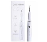 HG AESTHETICS Pulitore Denti ad Ultrasuoni - Smacchiatore a placca dentale con luce LED - Pulitore elettrico per denti domestico con batteria ricaricabile di tipo C - JLY-03