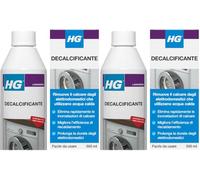 HG Anticalcare ad Azione Rapida - Decalcificante per Elettrodomestici, Rimuove il Calcare da Bollitori, Macchine da caffè e Lavatrice, 500 ml (Confezione da 2)