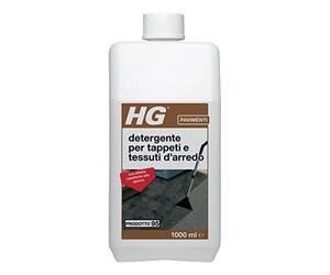 HG Detergente per Moquette, Tappeti, Cuscini del Divano, Mobili, Tende per Interni ed Esterni, Tappezzeria e Tessuti, Rimuove lo Sporco in Modo Rapido, 1 L (151100108)