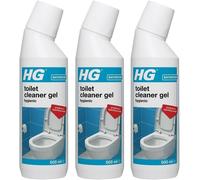 HG Detergente per Wc Gel Igienico - Potente Formula Pulito Profondo - 0.5L-2/3/
