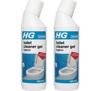 HG Detergente per Wc Gel Igienico - Potente Formula Pulito Profondo - 0.5L-2/3/