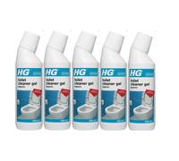 HG Detergente per Wc Gel Igienico - Potente Formula Pulito Profondo - 0.5L-2/3/