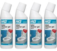 HG Detergente per Wc Gel Igienico - Potente Formula Pulito Profondo - 0.5L-2/3/