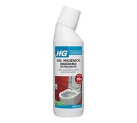 HG Gel detergente per bagno e WC, prodotto di pulizia super potente con attivo, decalcificante, pulisce la tazza del WC, rimuove macchie di calce, tartaro e altro (500 ml)