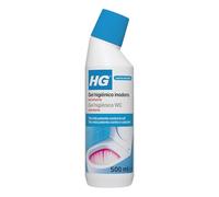 HG Gel detergente per bagno e WC, prodotto di pulizia super potente con attivo, decalcificante, pulisce la tazza del WC, rimuove macchie di calce, tartaro e altro (500 ml)