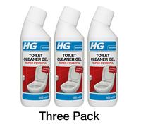HG Gel Per Pulizia Del WC Super Potente - 500ml 1,2,3, Confezioni