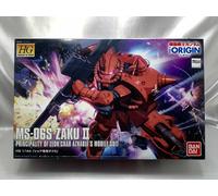 HG Gundam The Origin 1/144 MS-06S Zaku II Char's Mobile Suit Plastic Model kit