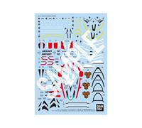 HG Macross F YF-29 Durandal Valkyrie (Saotome Alto Machine) Water Transfer Decal