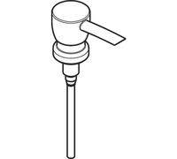 Hg Pompa Dispenser per Sapone Axor Spazzolato Nichel
