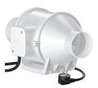 HG Power Ventilatore centrifugo, Estrattore Ventilatore in linea Super Leggero e Silenzioso (75mm standard)