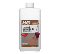 HG Rimuovi Cemento e Malta (HG 12) - Disincrostante per Piastrelle Ceramiche e Lastre in Pietra Naturale non a Base Calcarea - Confezione da 1 Litro (171100108)