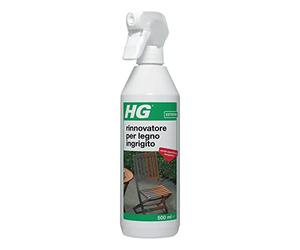 HG Rimuovi Grigiore Da Legno Duro Spray Ml. 500 Orto E Giardino