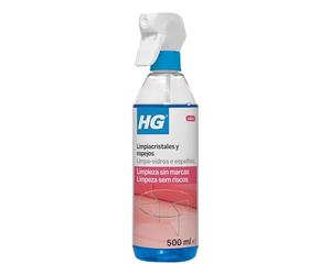 HG Speciale vetri e specchi, detergente per vetri senza strisce, rimuove efficacemente il grasso e lo sporco da finestre e altre superfici (500 ml) - 142050109