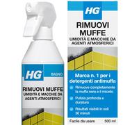 HG Spray Rimuovimuffa per Pareti Guarnizioni in Silicone Piastrelle della Doccia