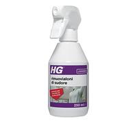 HG Spray smacchiatore per macchie di sudore - Rimuove le macchie gialle e bianche di sudore e gli odori da vestiti e camicie - 250 ml
