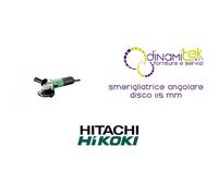 HG12SR4 SMERIGLIATRICE ANGOLARE 730 W DISCO 115 mm HIKOKI