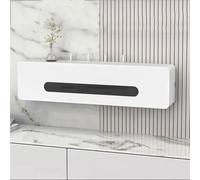 HGBYUCT Mensola da Parete in Legno massello per Router WiFi con Gestione Cavi, Scatola portaoggetti da Parete per Router, nascondi Cavi, 31x8x5 Pollici