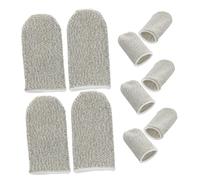 HGDNNDEOP Sweatproof Touch Screen Fiber Game Finger Touch Screen Gloves for Gaming Breathable Finger Sleeves Antisweat Gaming Gloves Sensitive