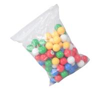 HGENAHGTF 100 palline da gioco leggere e luminose, da 1 a 100 | Numero facile da leggere per feste e premi, design leggero colorato di ricambio per palline da bingo, eventi e giochi