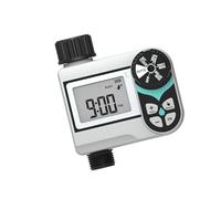 HGENAHGTF Timer automatico per irrigazione delle piante con rilevamento dell'umidità 240 min durata ciclo personalizzabile per irrigazione a goccia Timer tubo esterno