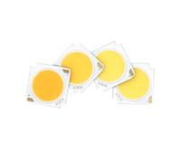 HGETJOHXEM 5pcs 10W 20W 30W 40W 50W Bridgelux Chip LED COB Light-Emitting Diode CRI≥90 Lamp Bead 19mm DIY for LED Bulb Spotlight Accessorie(Neutral Light 4000k,40W1100-1200)