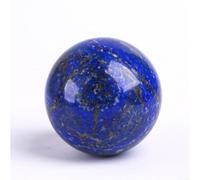 HGETJOHXEM Blues Lapis Lazuli Crystal Sphere, Crystal Ball Quartz Rock Decorative Ball,Polished Divination Ball for,Fortune Teller,Feng Shui, Scrying,Magic,Home Decor,60mm/2.4in